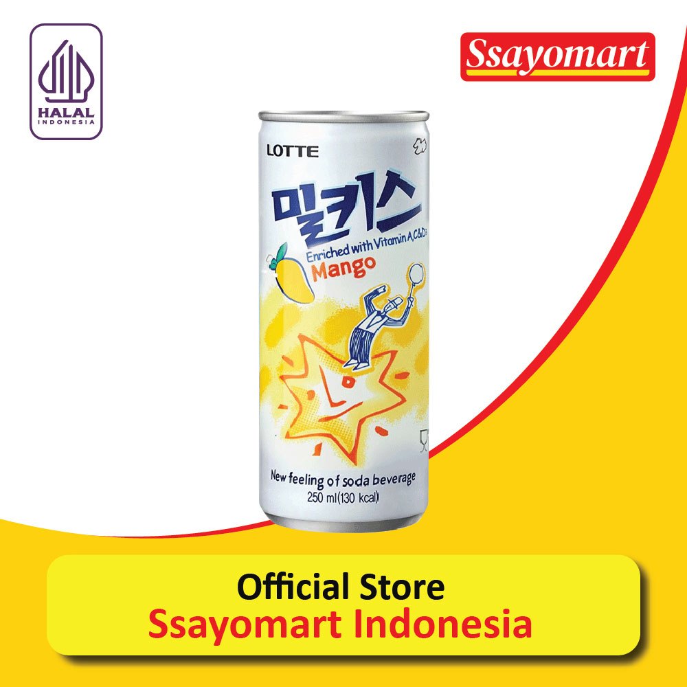 

LOTTE MILKIS MANGO 250ml