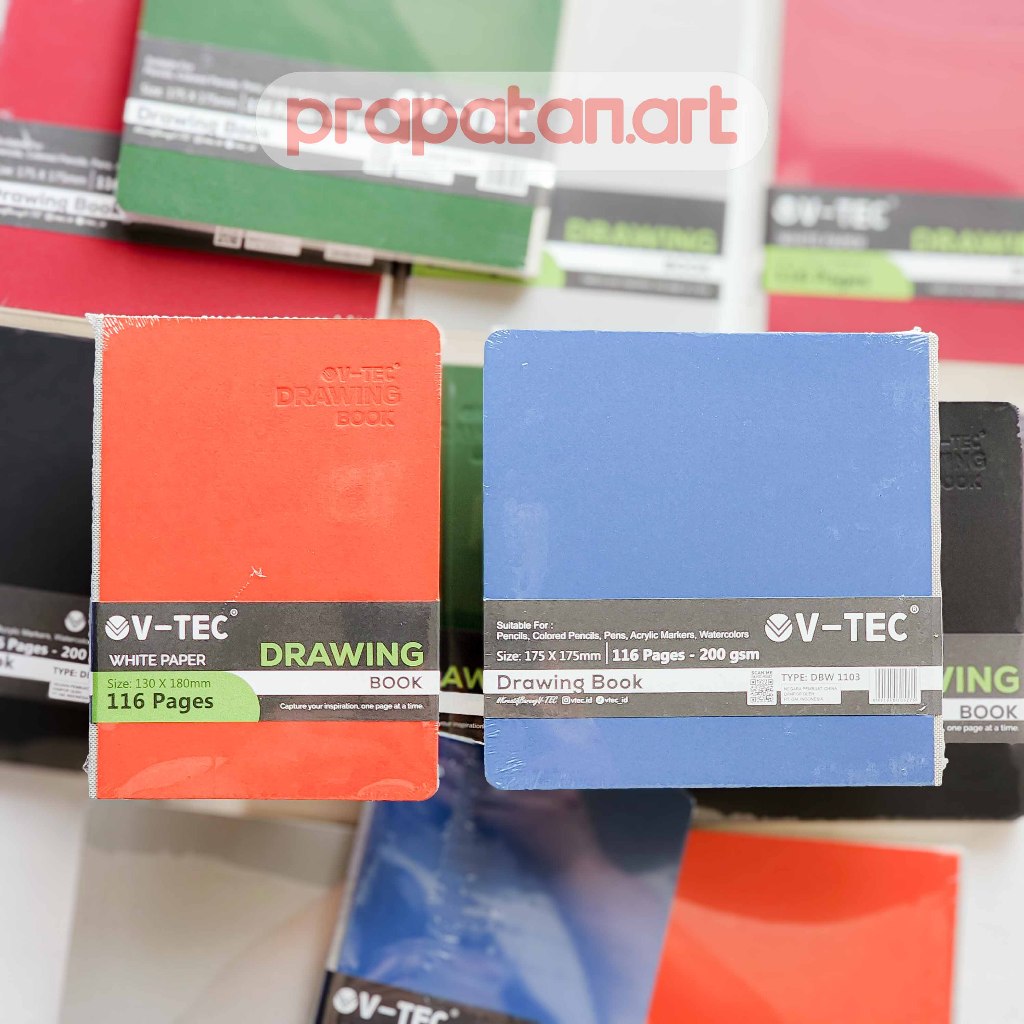 

V-TEC Drawing Book DBW-110 | Buku Gambar