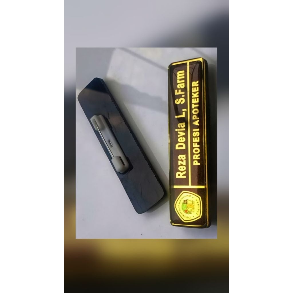 

NAME TEG. / PAPAN NAMA