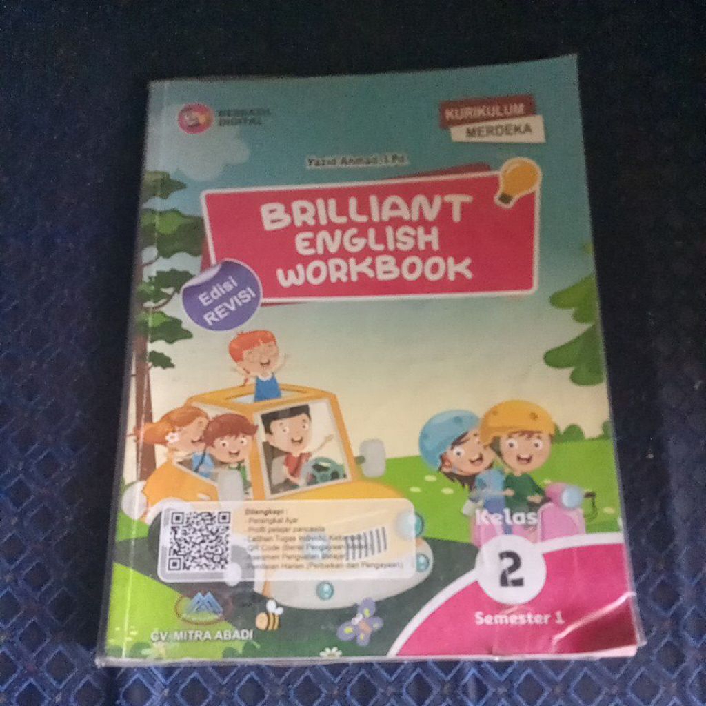 BRILLIANT ENGLISH WORKBOOK KELAS 2 semester 1 KURIKULUM MERDEKA EDISI REVISI