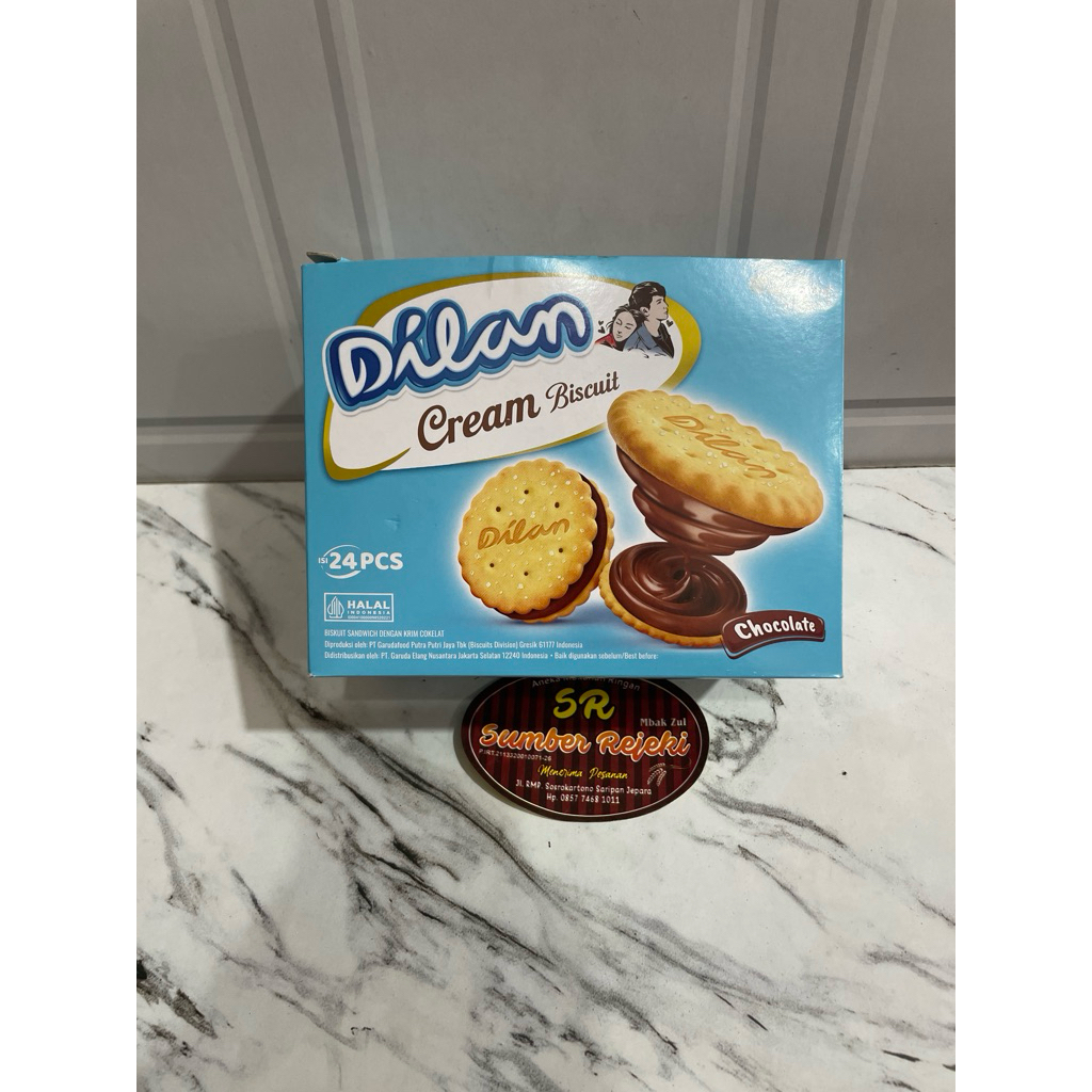

DILAN CREAM BISCUIT CHOCOLATE ISI 24 pcs