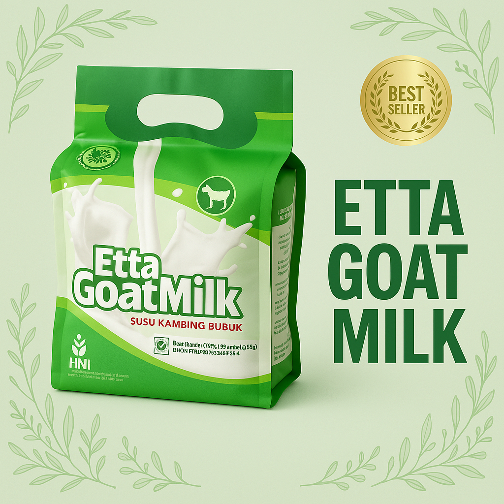 

Etta Goatmilk Asli – Susu Kambing Etawa Tinggi Protein, Bebas Laktosa, Aman Maag