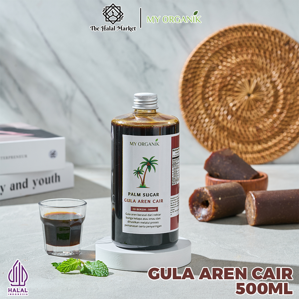 

My Organik Gula Aren Cair Legit Organik Untuk Kopi Terbuat dari Palm Segar