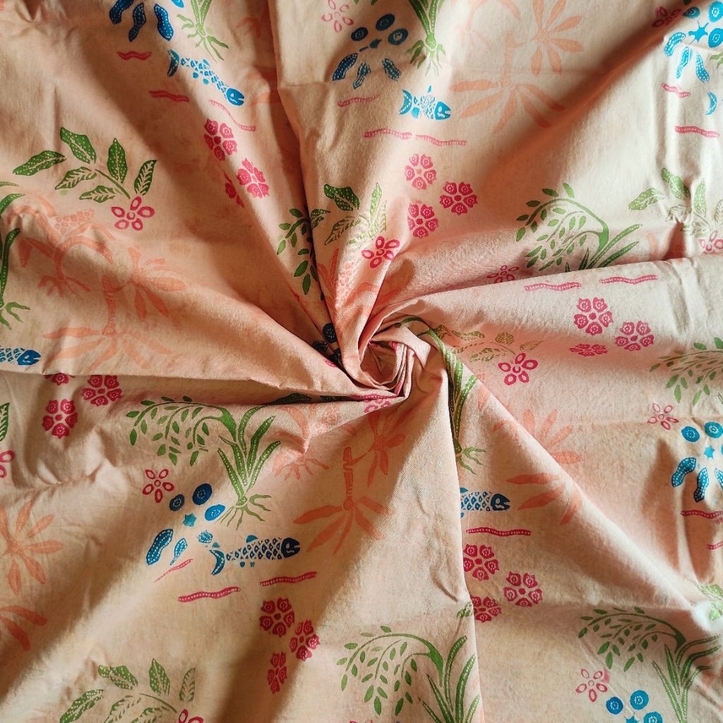 Kain batik tulis antik mix warna alam & sintetis untuk kemeja pria dan wanita