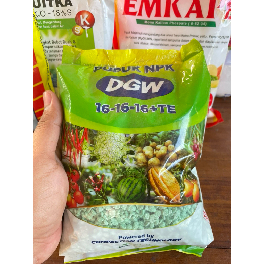 Pupuk NPK DGW 161616 TE 1 Kg