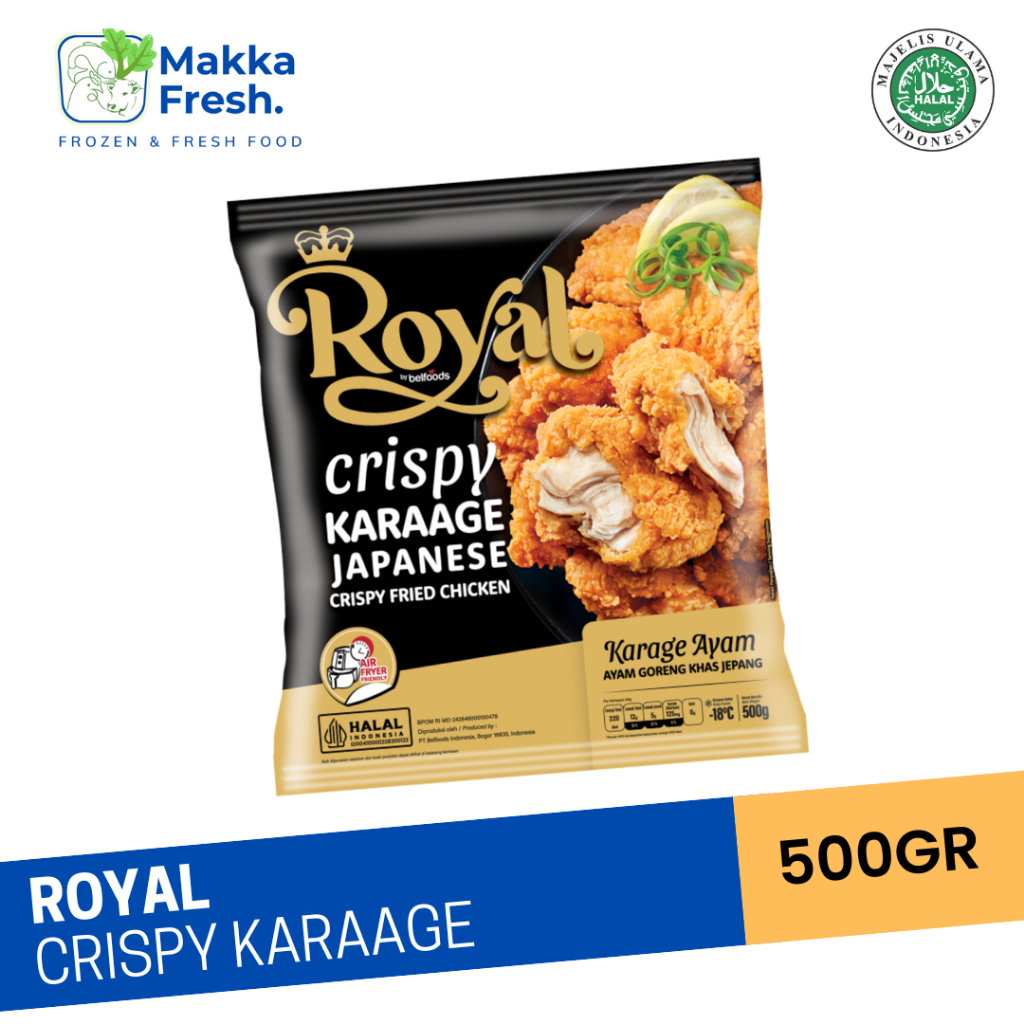 

belfoods royal crispy karaage 500 gram
