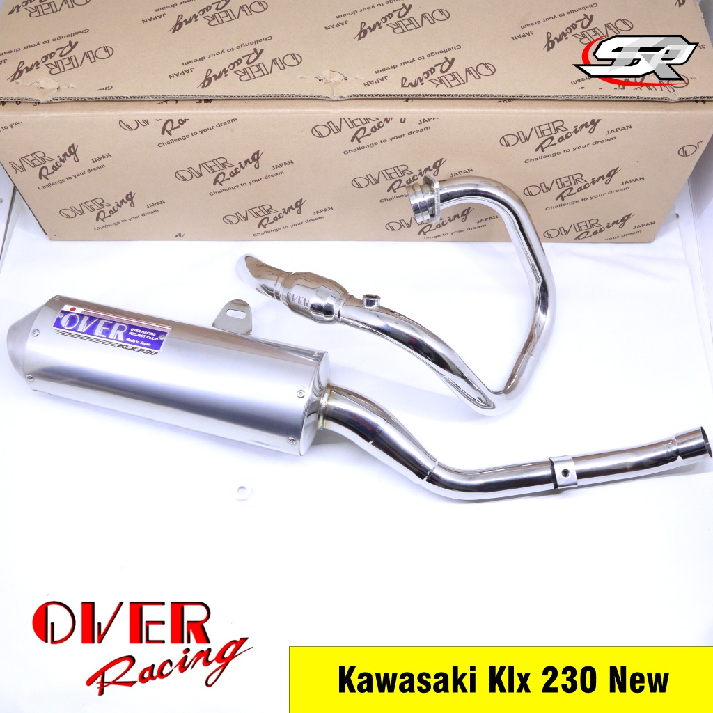 KNALPOT OVER RACING KAWASAKI KLX 230 KLX230 ORIGINAL