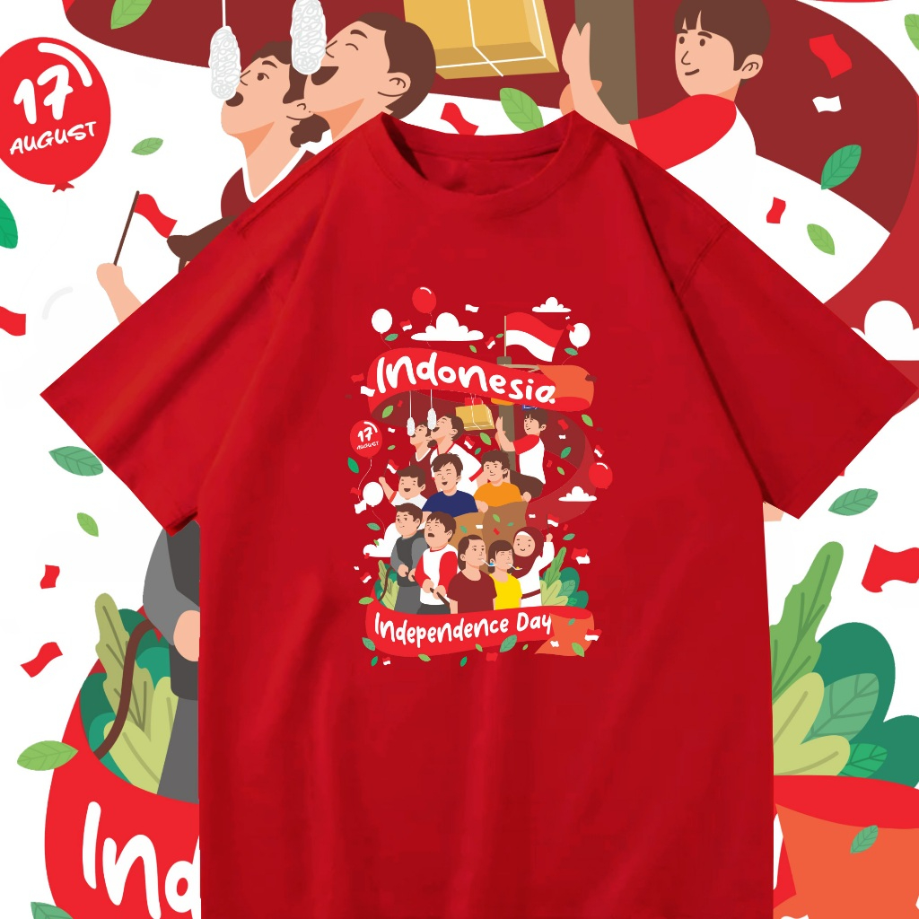 SAYES - Kaos 17 Agustus Perlombaan 17 agustus Kaos Merah Putih