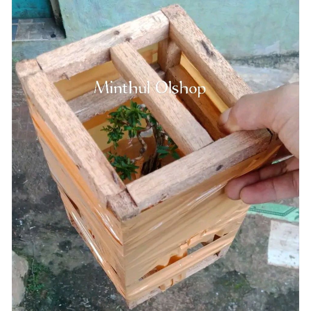 

Tambahan packing kayu untuk tanaman/bonsai