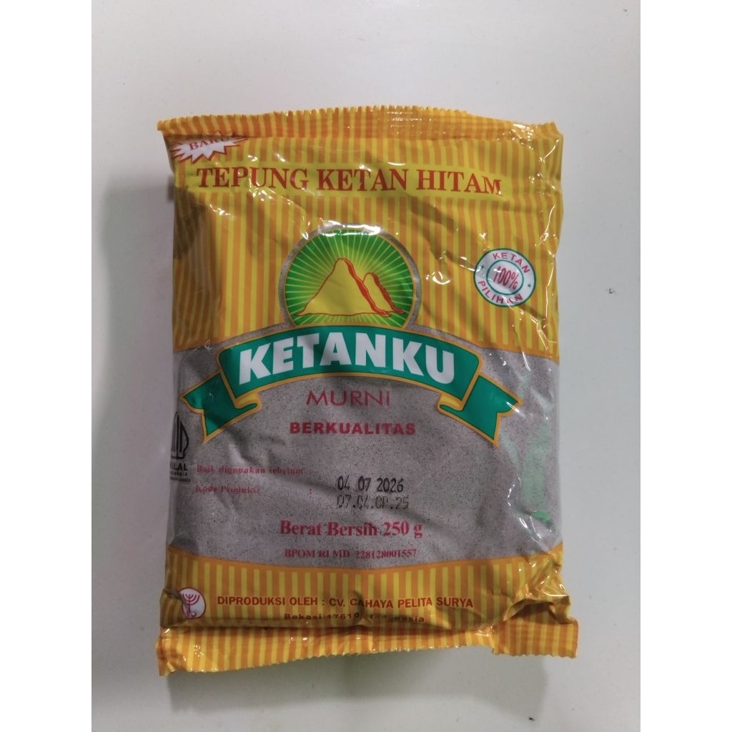 

Tepung Ketan Hitam "Ketanku" Berat 250gr