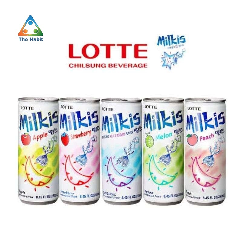 

(The Habit) Lotte Milkis Drink 250mL