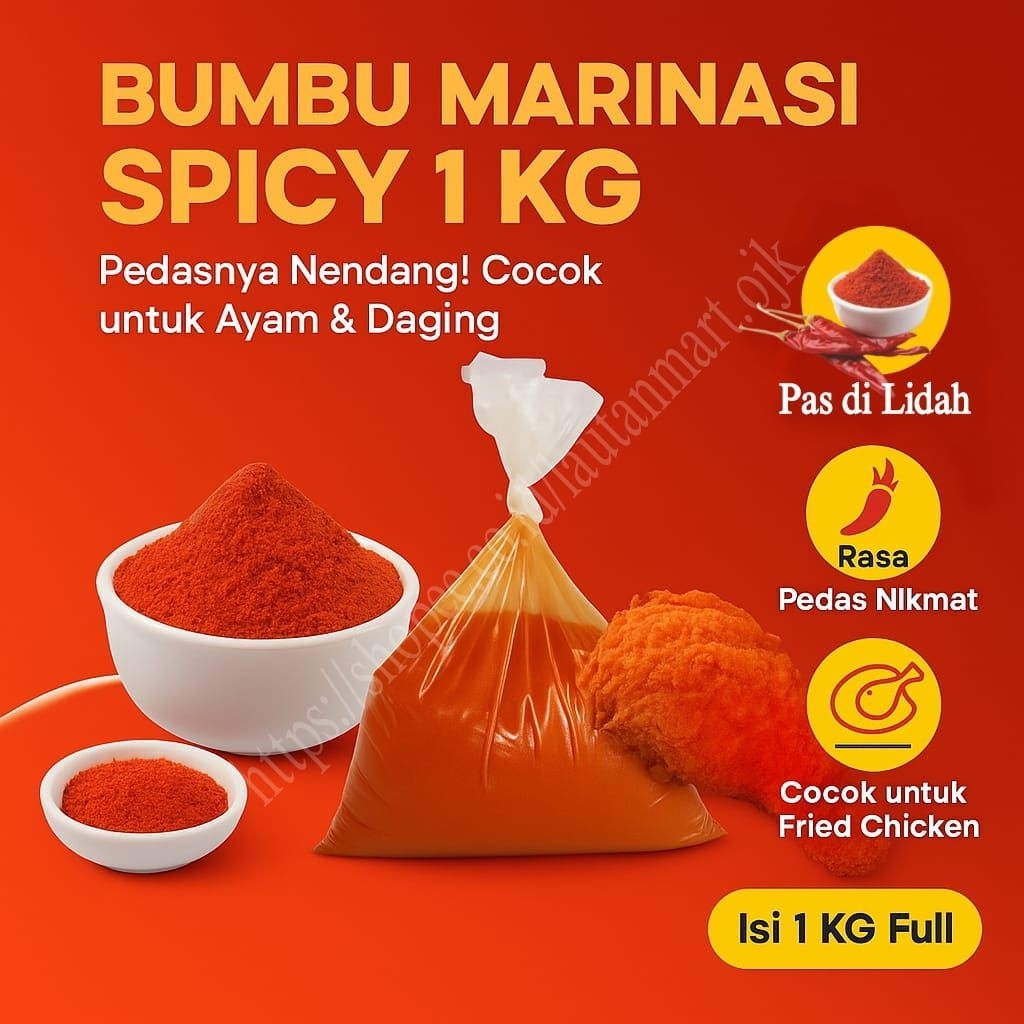 

Bumbu Marinasi Premium Spicy 1 Kg