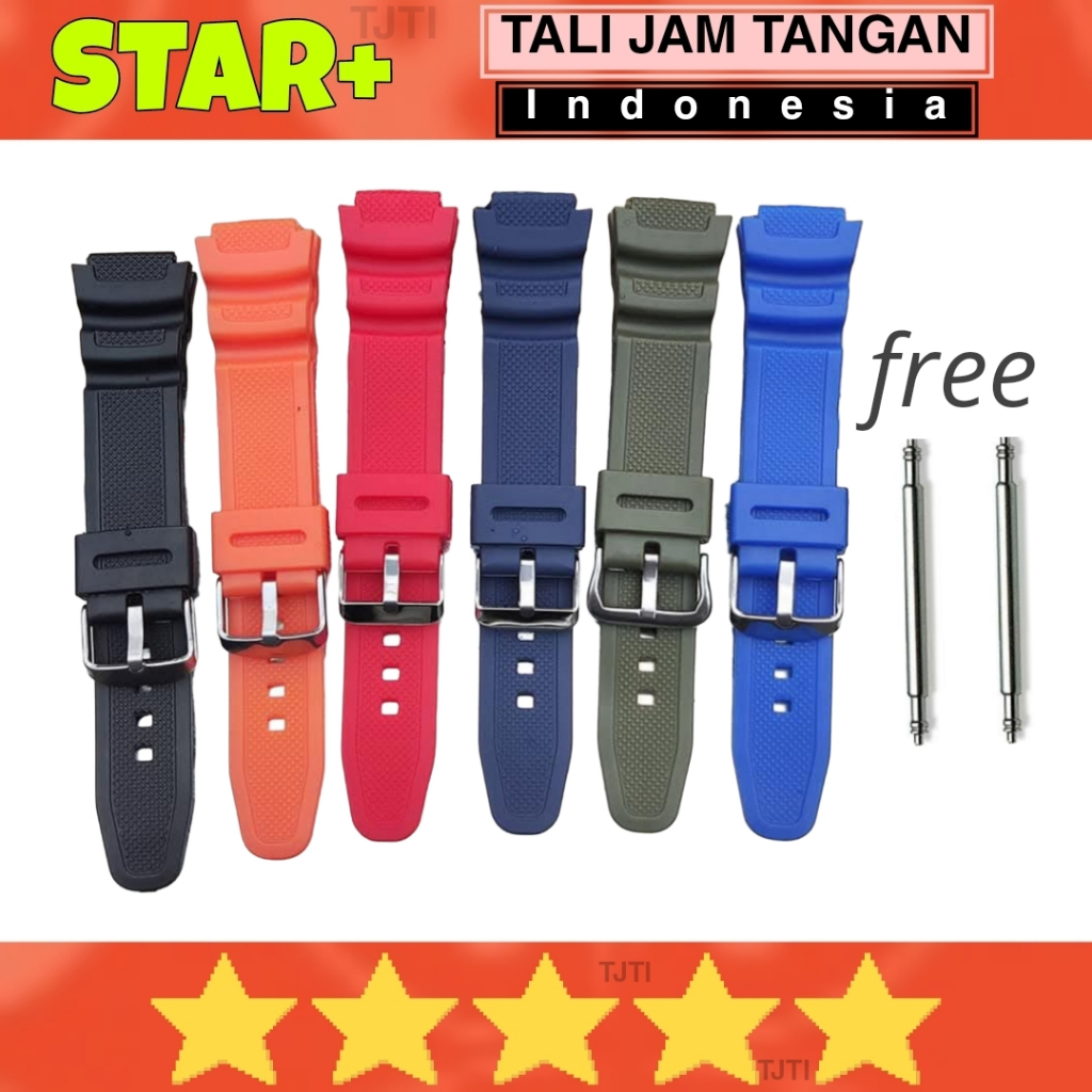 Tali Casio Sgw-450 Sgw 450 Sgw450 Premium Strap