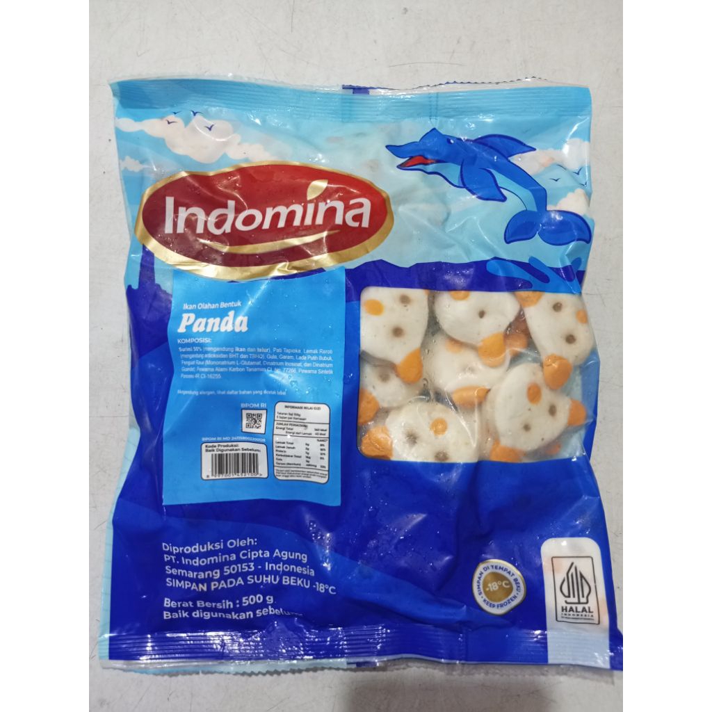 

Indomina Panda ikan Olahan bentuk Panda 500gr