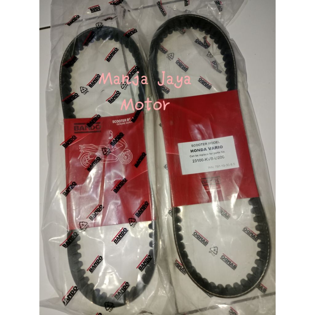 (MATIC) V-BELT BANDO ONLY ORIGINAL Semua Motor matic, Vespa matic