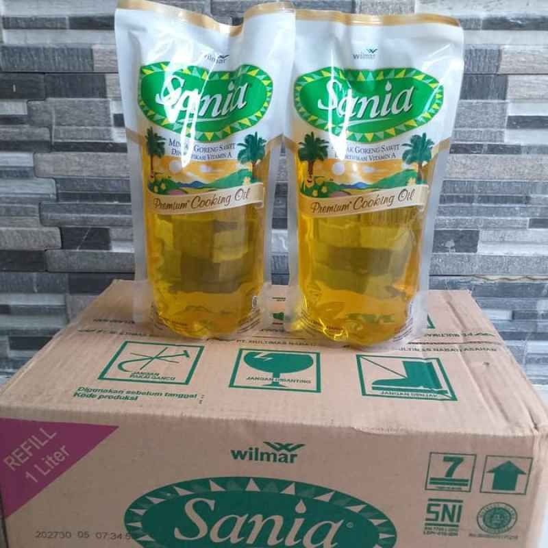 

LANGSUNG KIRIM MINYAK GORENG SANIA 1 LITER