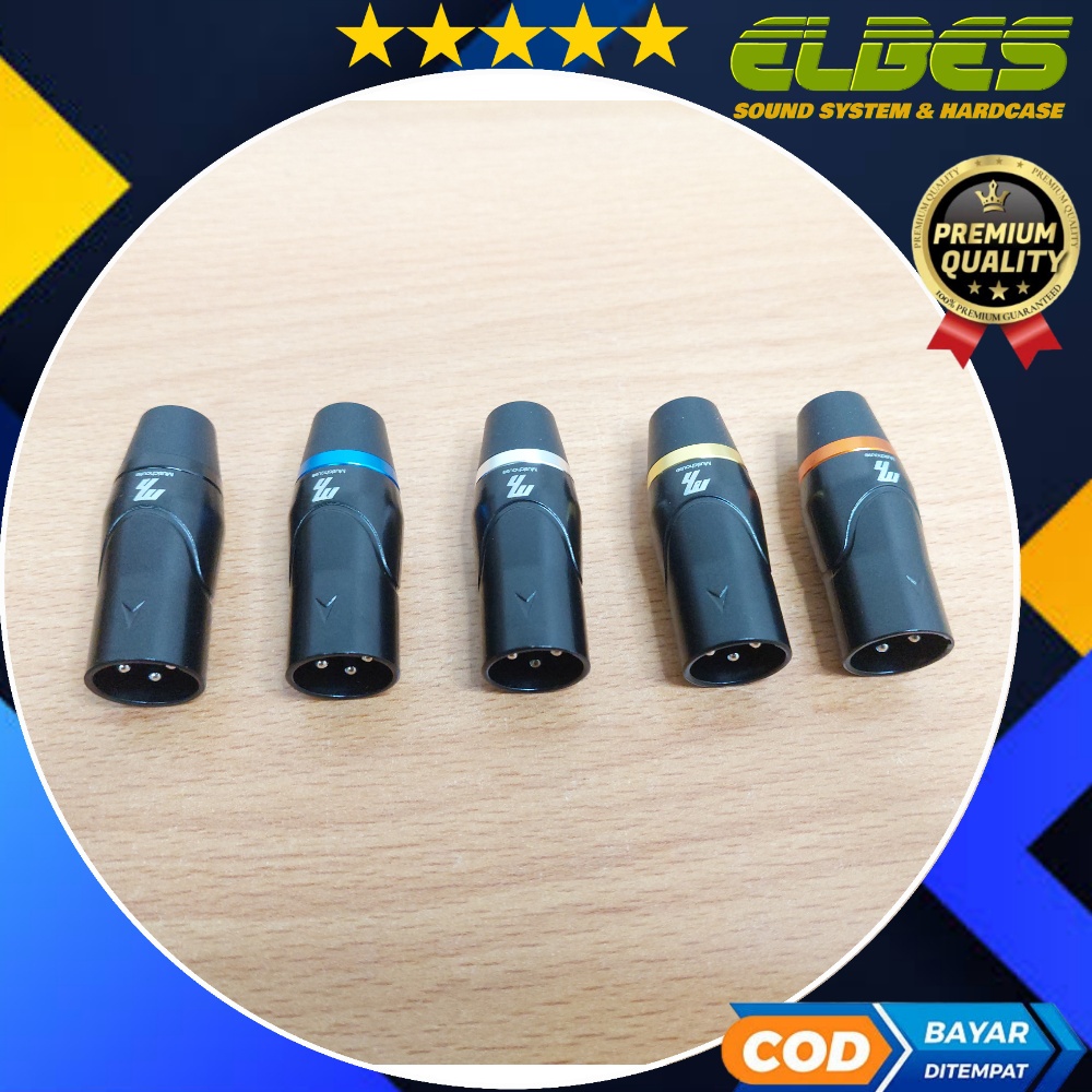 JEK CANON MUSIC HOUSE PREMIO JEK XLR MALE SAMA DENGAN JEK CANON SPL