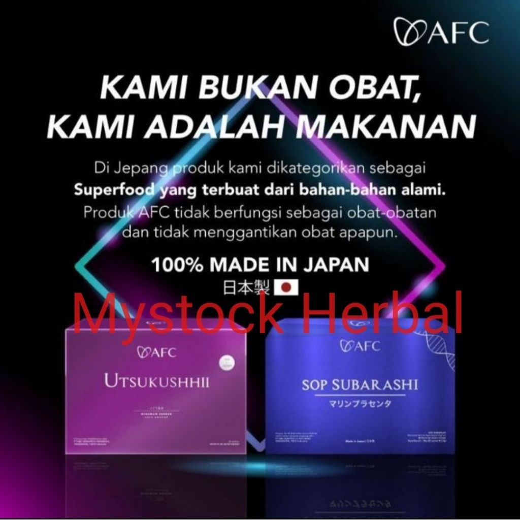 SOP SUBA RASHI dari AFC Serbuk Ekstrak Telur Salmon dan Ekstrak Sarden plus Yoghurt PROMO