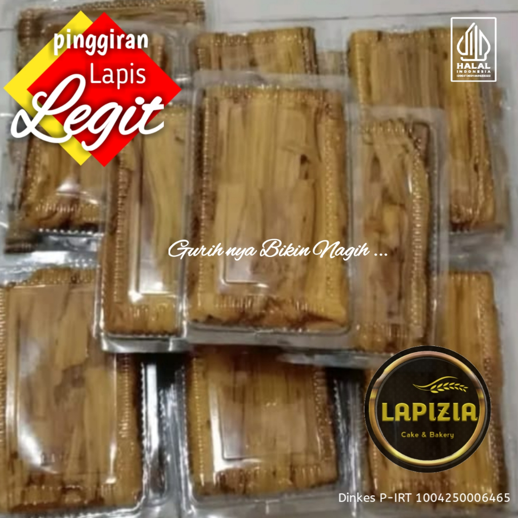 

Pinggiran / Semperan Kue Lapis Legit Berat 400gram