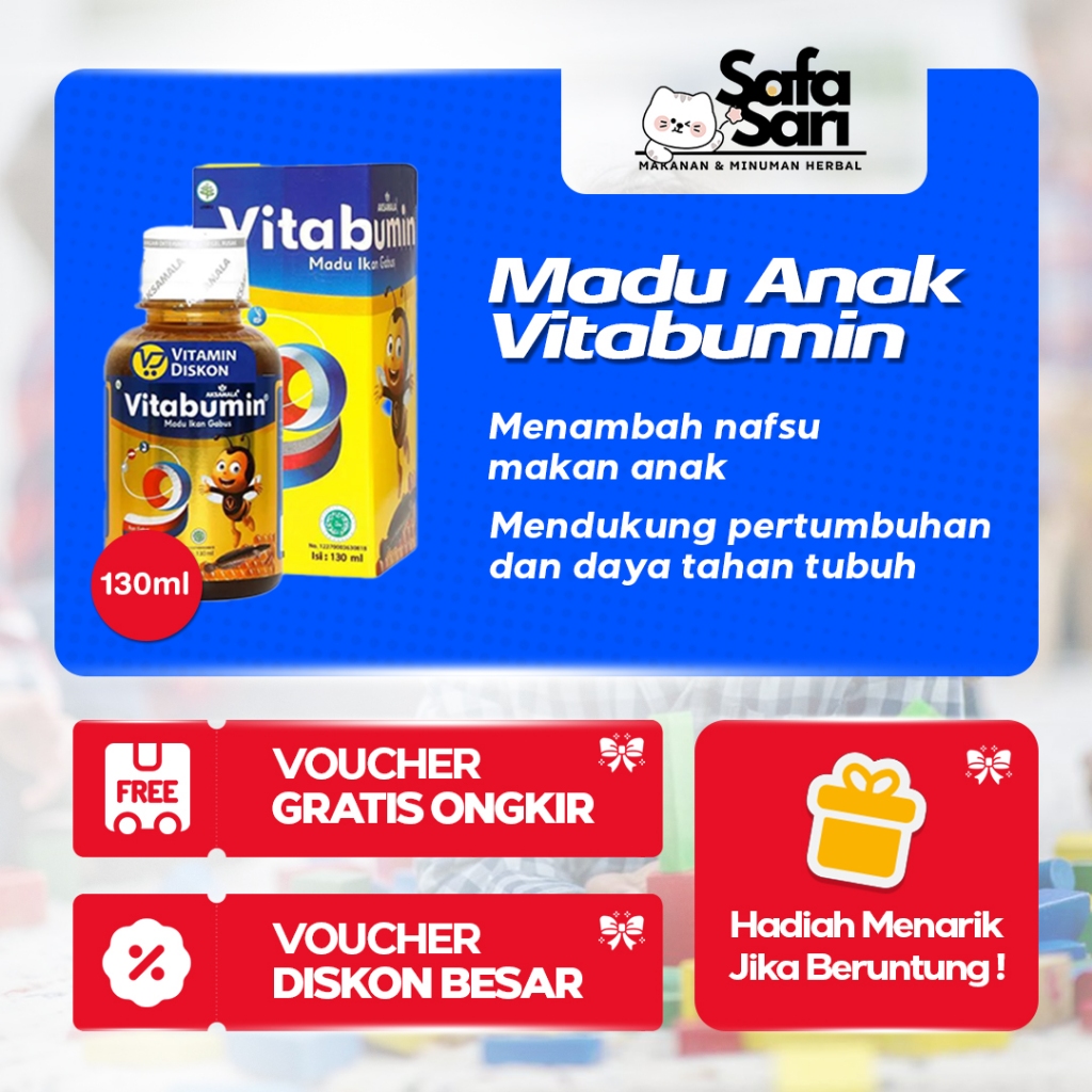 

Vitabumin Madu 130ml