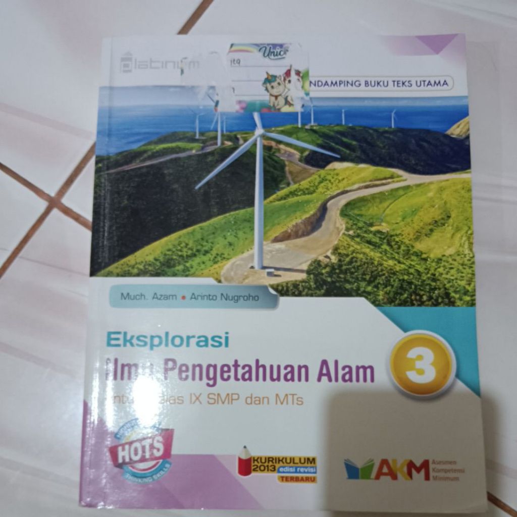 Buku IPA kelas 9 tiga serangkai