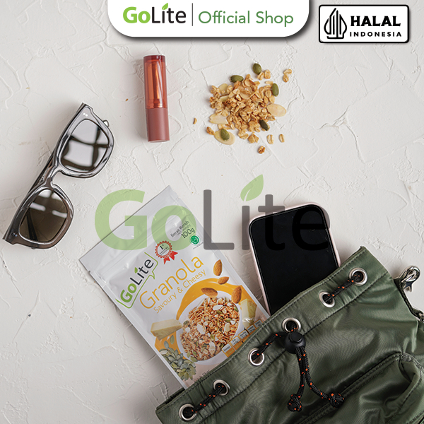 

Granola Premium Savoury & Cheesy Toasted Muesli 300g GoLite