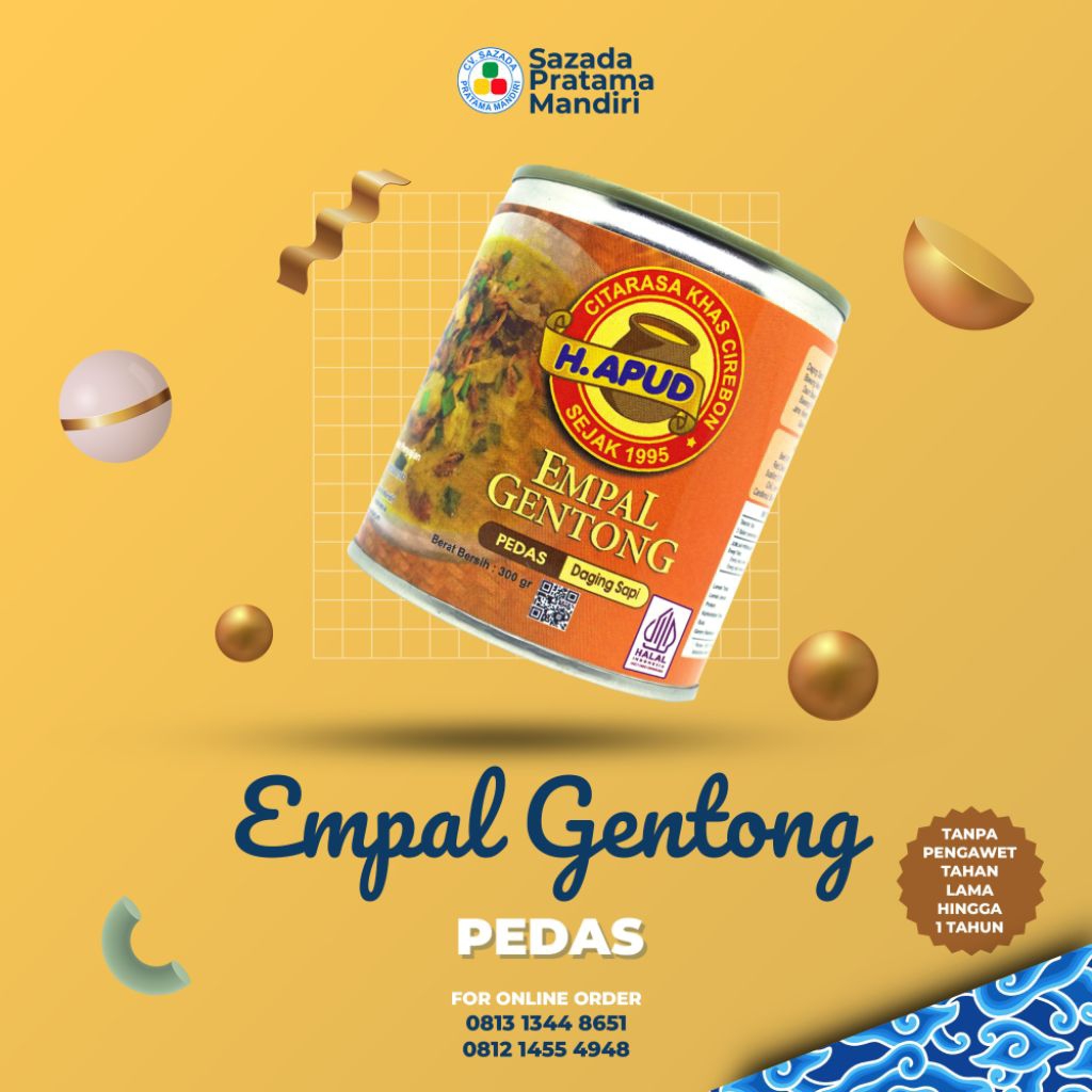 

Empal gentong pedas (Siap saji)
