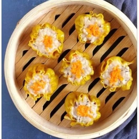 

Dimsum Premium isi 6 pcs full daging ayam halal