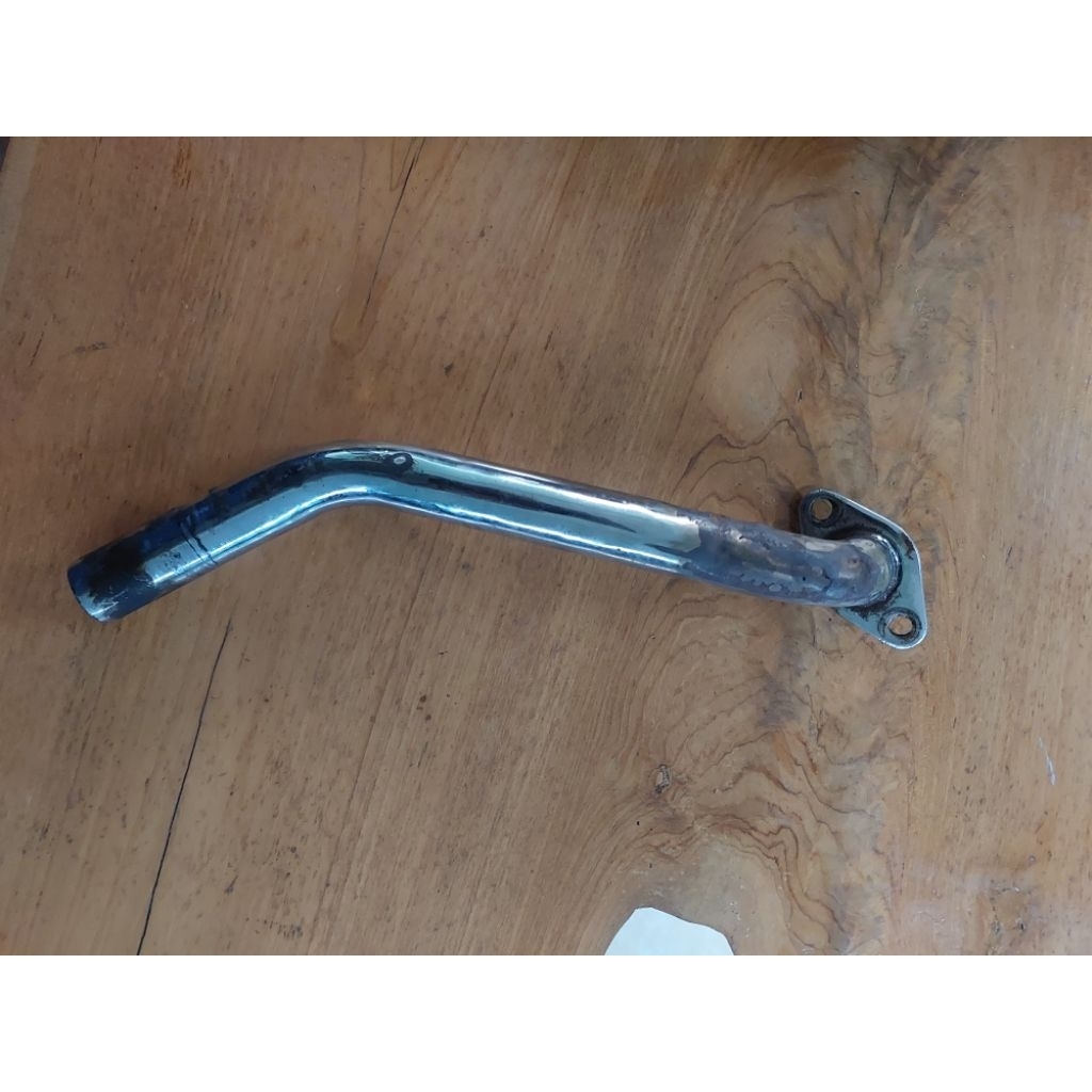 leher knalpot v80 original second