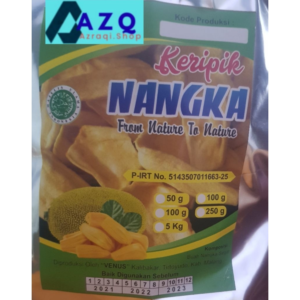

KRIPIK NANGKA KHAS MALANG 100 GRAM.
