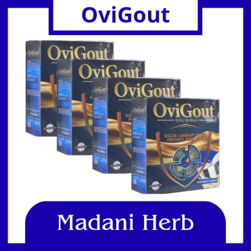 

OVIGOUT 4 Box Milik Susu Suplemen Kesehatan Asam Urat, Kolesterol Dan Tulang Sendi