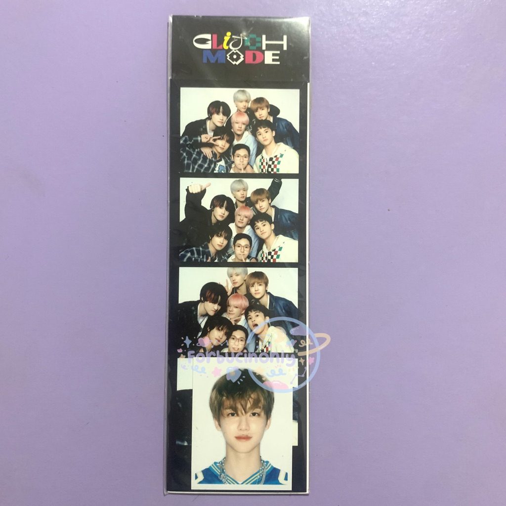 PHOTOSTRIP PHOTO STRIP ID CARD JAEMIN GLITCH MODE SEALED OFFICIAL