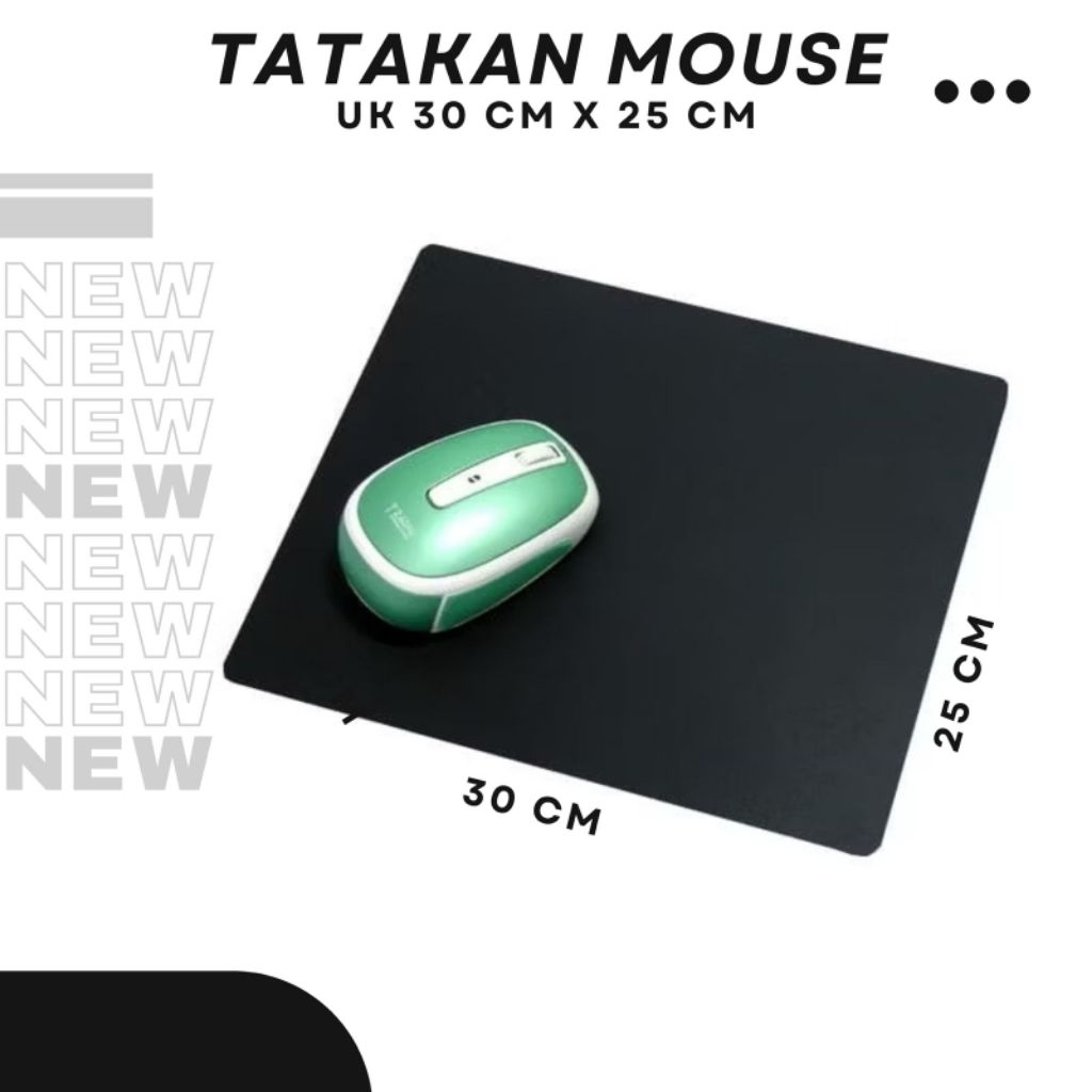 Mousepad Kecil Ukuran 30cm x 25cm / Mousepad Polos / Mousepad Polos Kecil / Mousepad Hitam / Mousepa