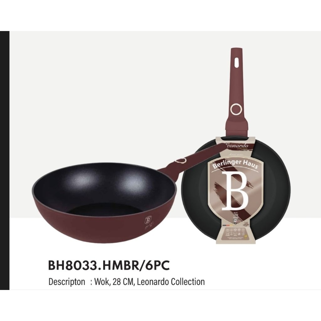 Berlinger Haus Wok Pan 28 cm Collection Original