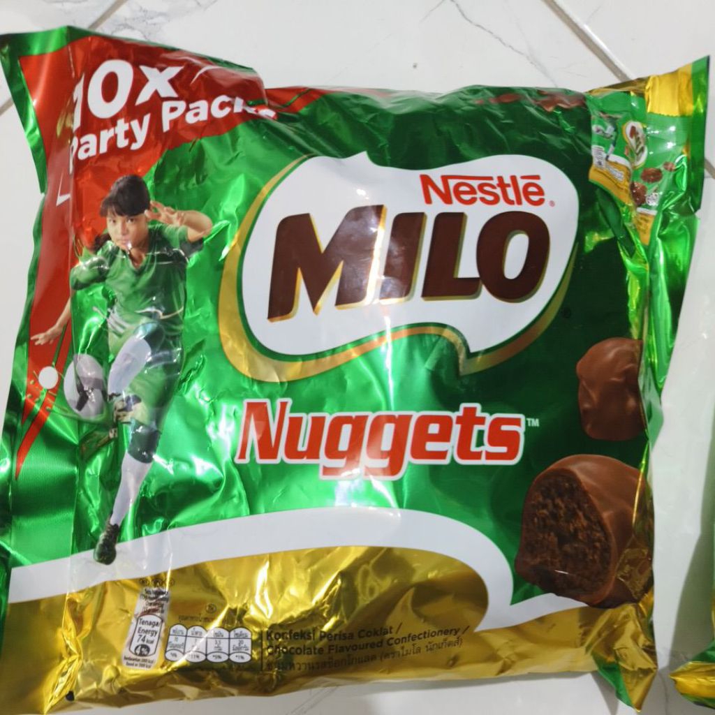 

Milo nuggets isi 10 pack