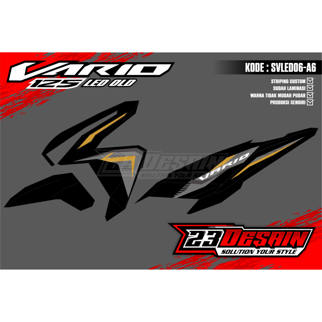 striping vario 125 led old malaysia striping vario new striping click malaysia sticker malaysia vari