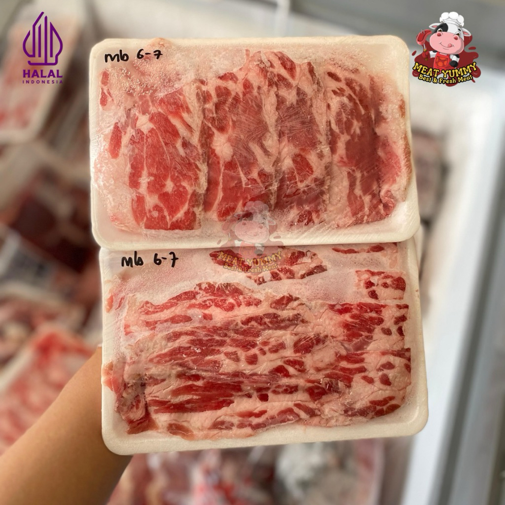 

Wagyu MB 6-7 Slice 250gram HALAL