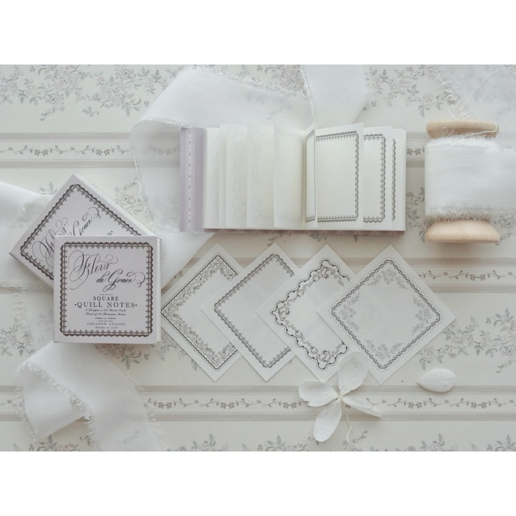 

Jieyanow Atelier Fleur De Grace Quill Notes