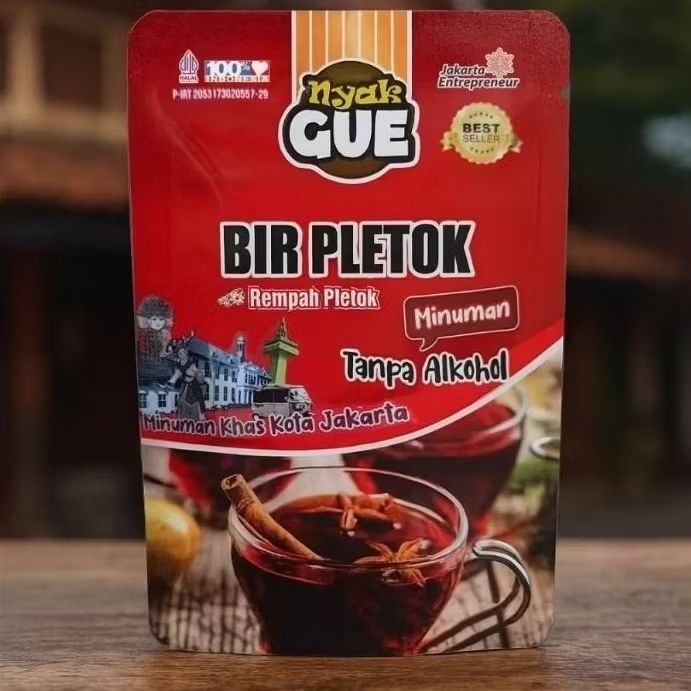 

Bir Pletok Nyak Gue Sachet 20g Halal – Minuman Rempah Betawi Premium | Oleh‑Oleh Jakarta