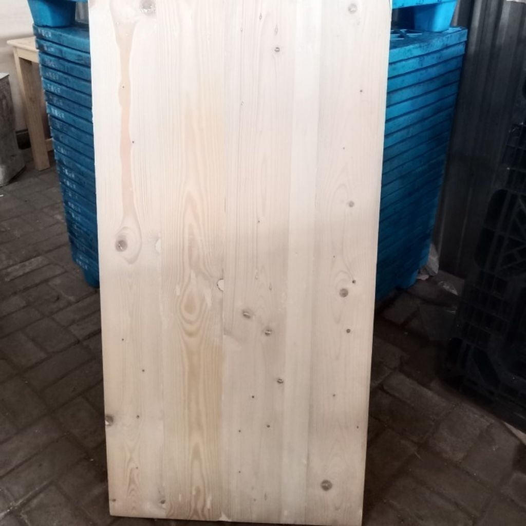 Papan ambalan jati belanda 120x40x2 cm amplas halus