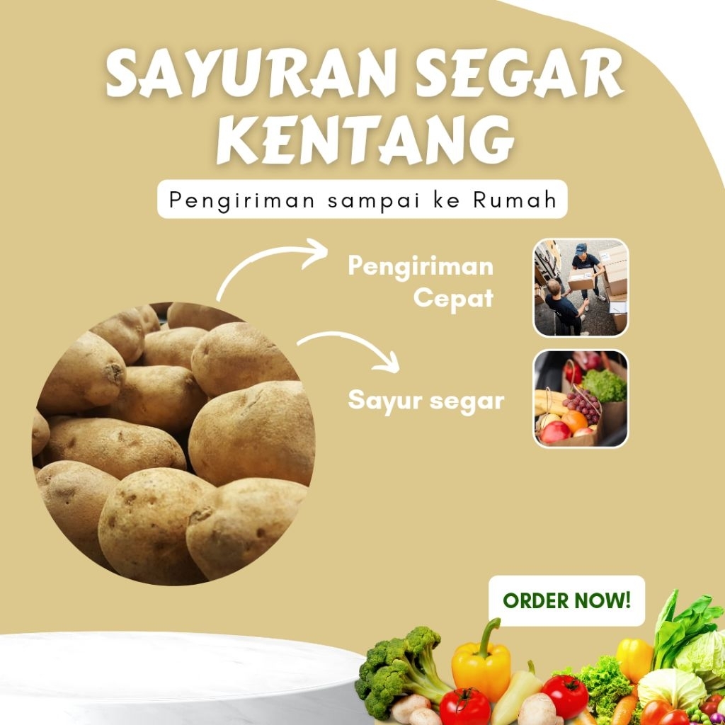 

Kentang Medium & Super Garut