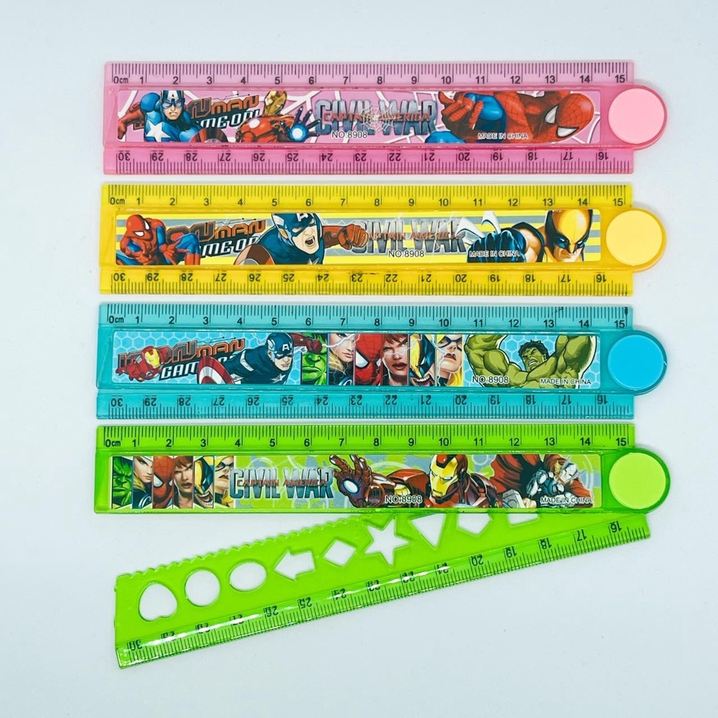 

Penggaris Lipat 30cm ruler mistar lipat /Penggaris Plastik/Ruler/penggaris karakter lucu - 1 PCS