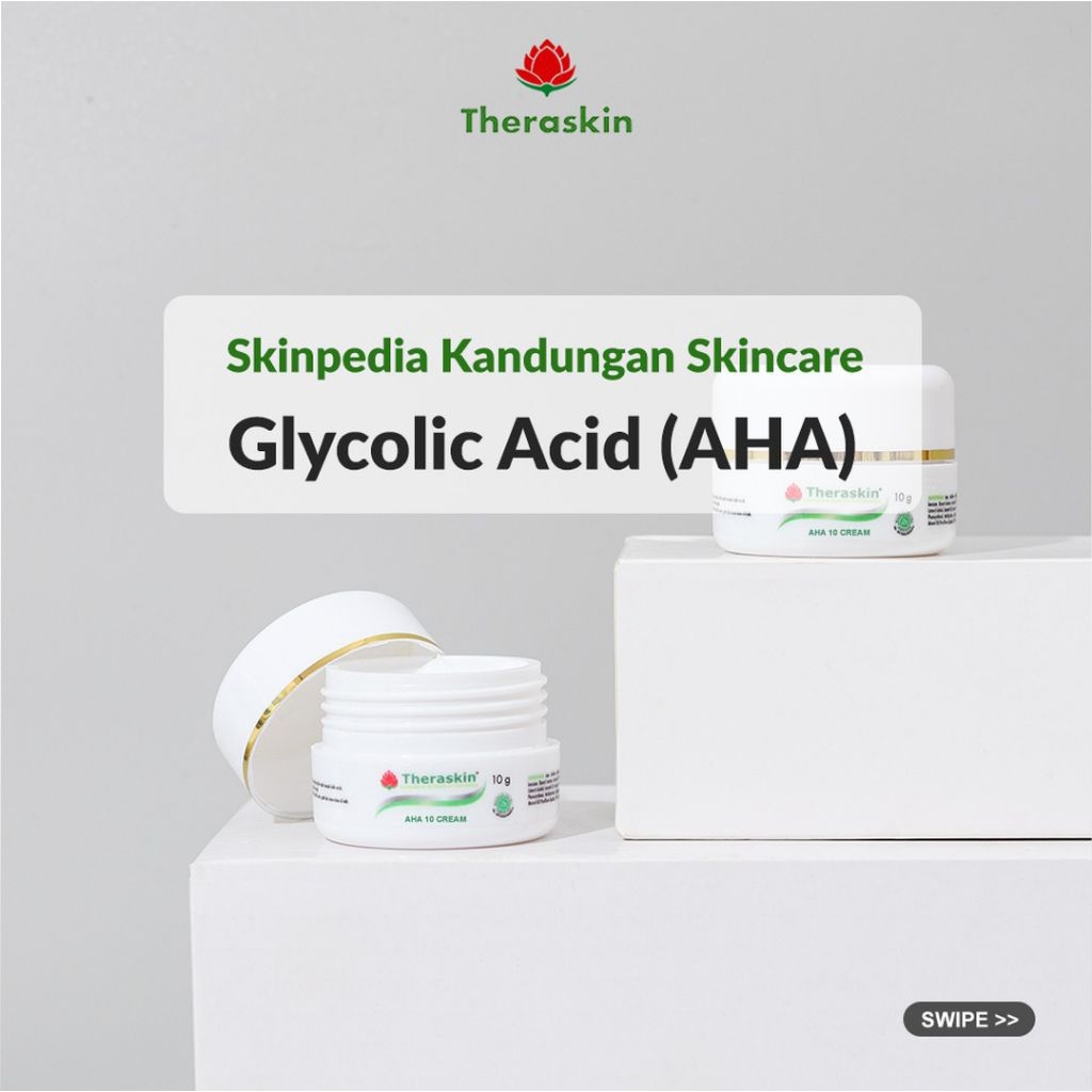 Theraskin Aha 10 Cream/ Krim Malam Flek Membandel