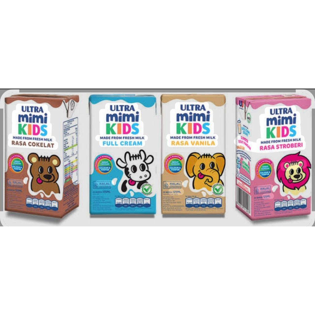 

Susu Ultra Mimi UHT 125 ML Varian Rasa