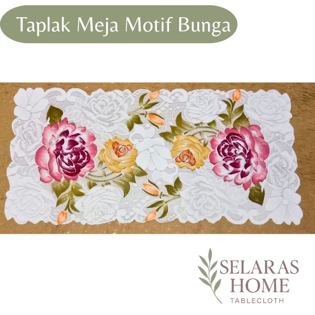 COD Taplak Meja Cantik Taplak Meja Tamu Persegi Taplak meja Tamu Minimalis Taplak Meja Kaca Ukuran 5