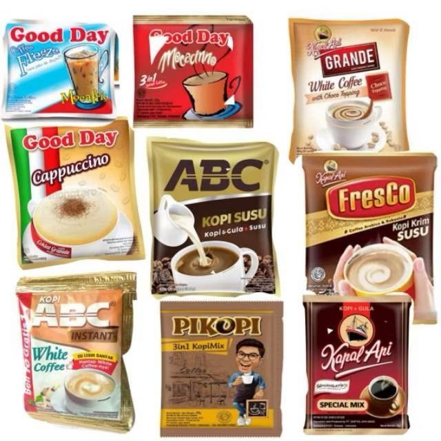 

Kapal Api Kopi Sachet Renceng isi 10 aneka varian