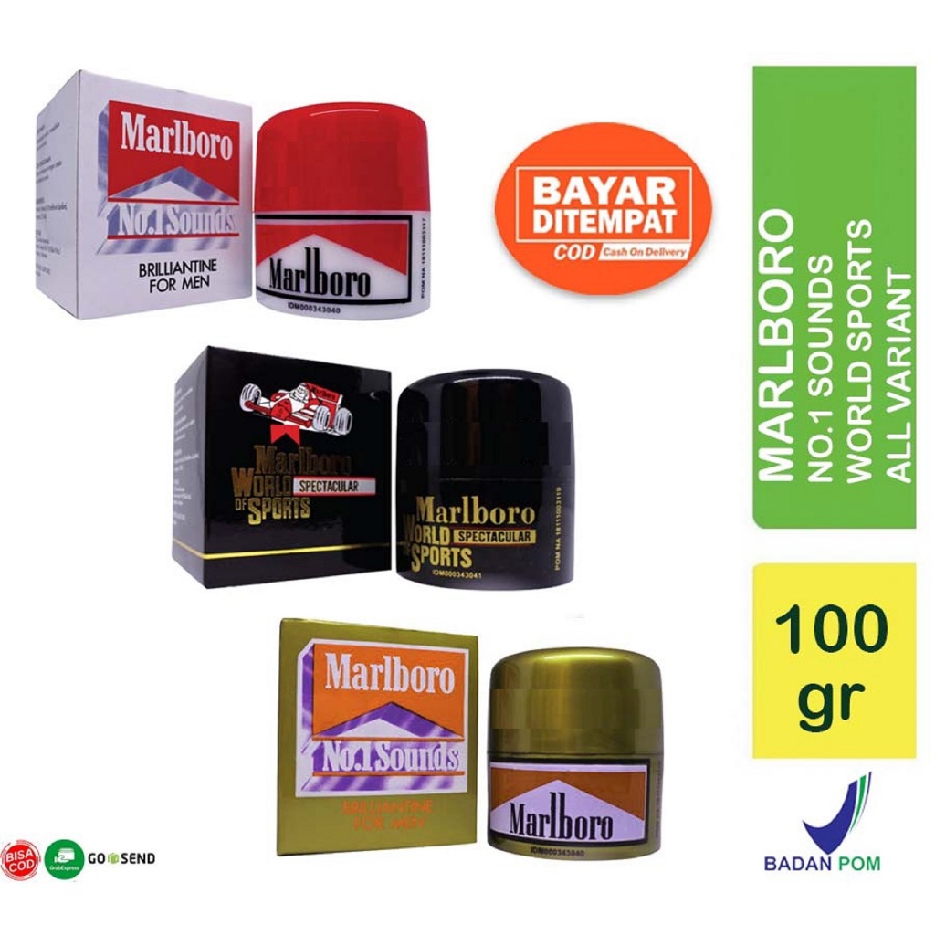 Minyak Rambut Marlboro Pomade 100 gr