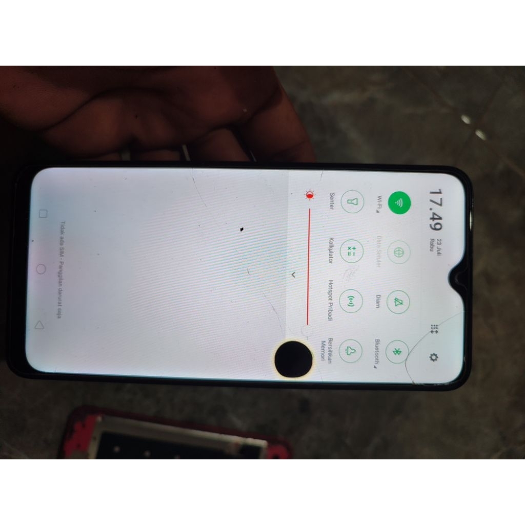 lcd ori copotan oppo a5s  baca deskripsi