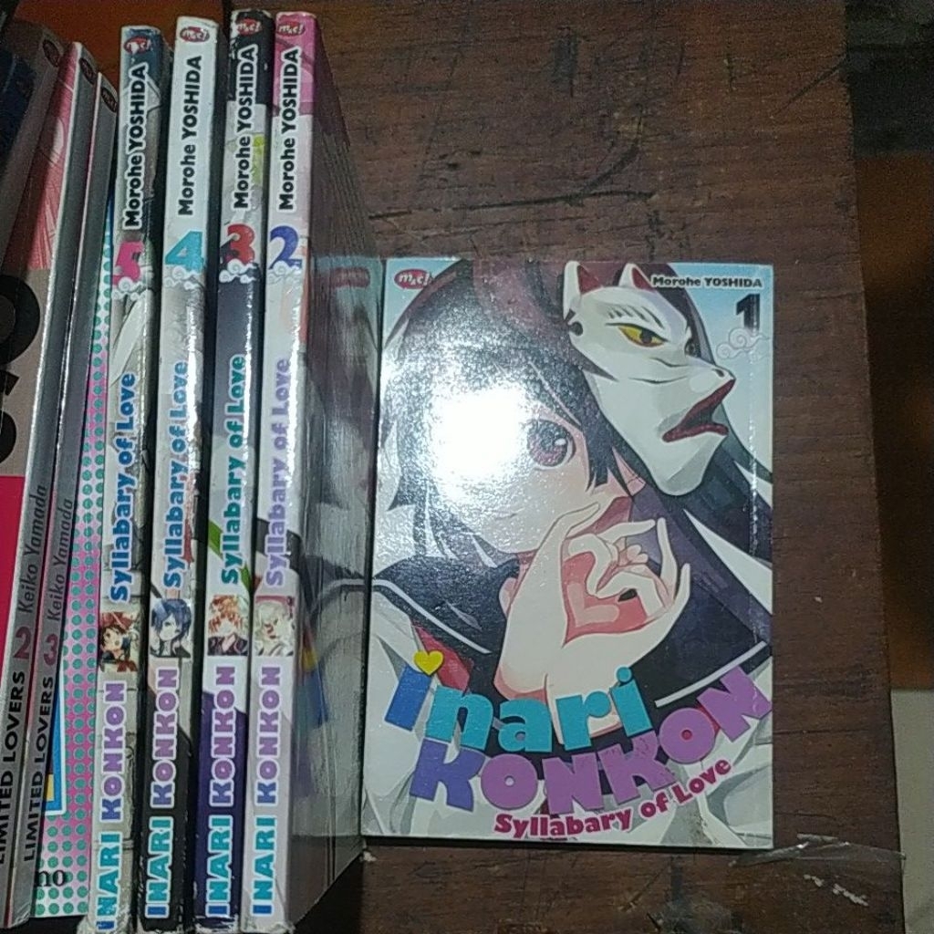 komik preloved inari konkon set 1-5