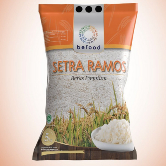 

BERAS BEFOOD SETRA RAMOS 5 KG 5KG LEGIT PULEN WANGI SUPER SLYP HIGH EXPORT QUALITY RICE SAWIT GRAB GOJEK GOSEND INSTANT BANDUNG PUTIH TANPA PEMUTIH HALAL BULIR PANJANG LONG GRAIN WANGI PANDAN AUTHENTIC ORIGINAL BEST SELLER SALE PROMO VIRAL SOSOH COOKING O